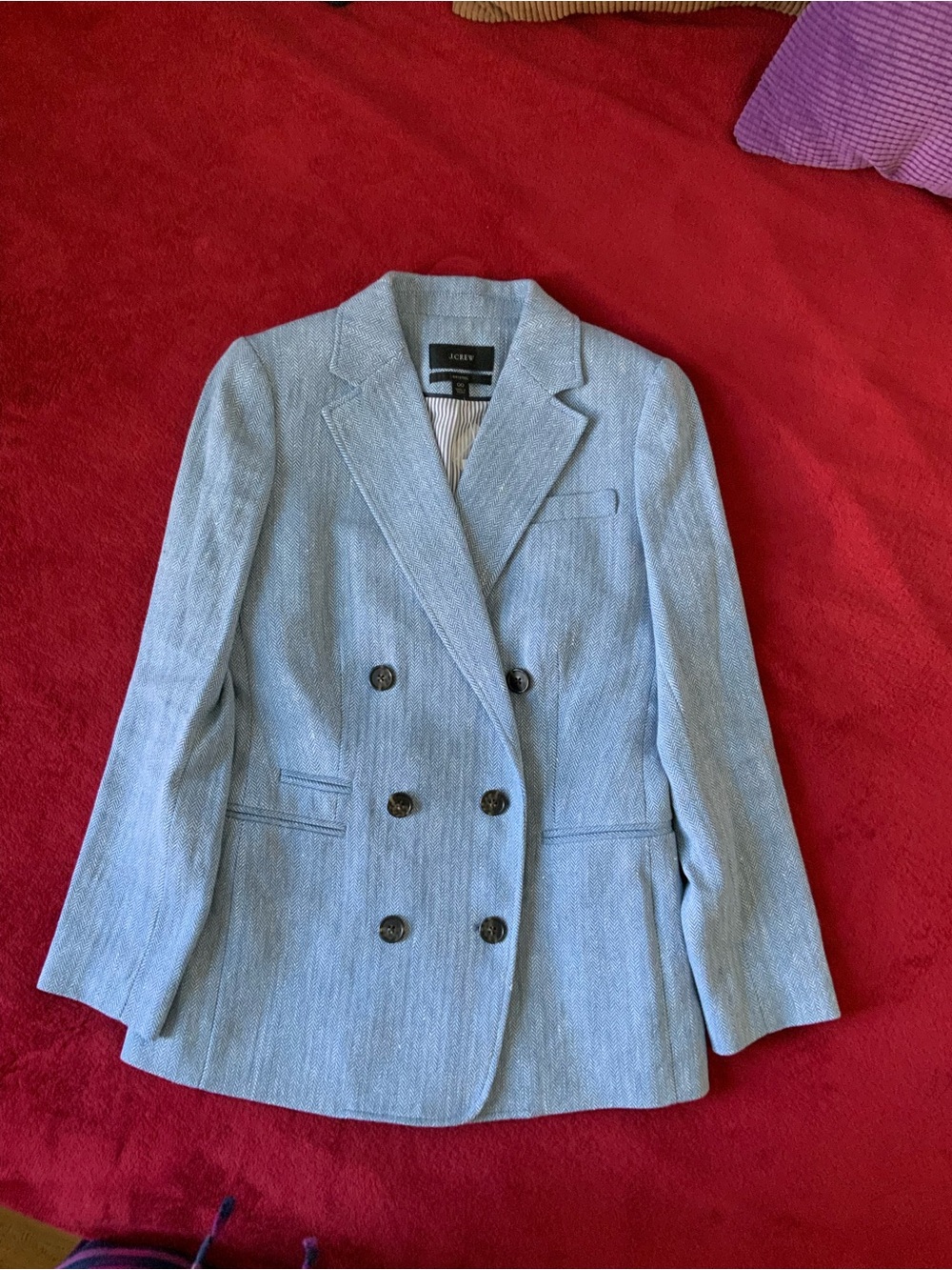 J. Crew Light Blue Bristol Blazer